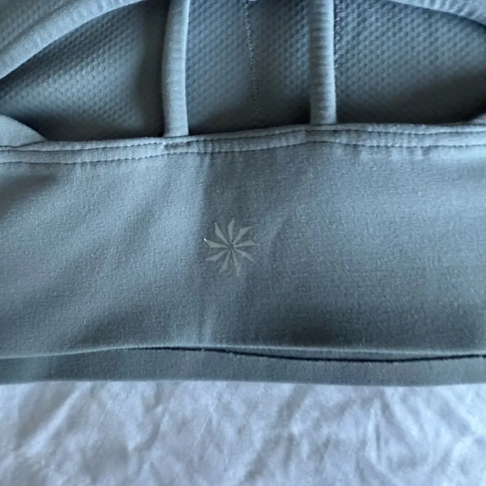 Athletic Works Gray Sports Bra with Strappy Back